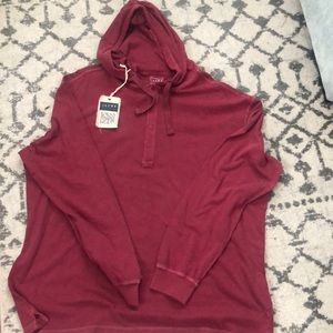 Cotton hoodie Henley